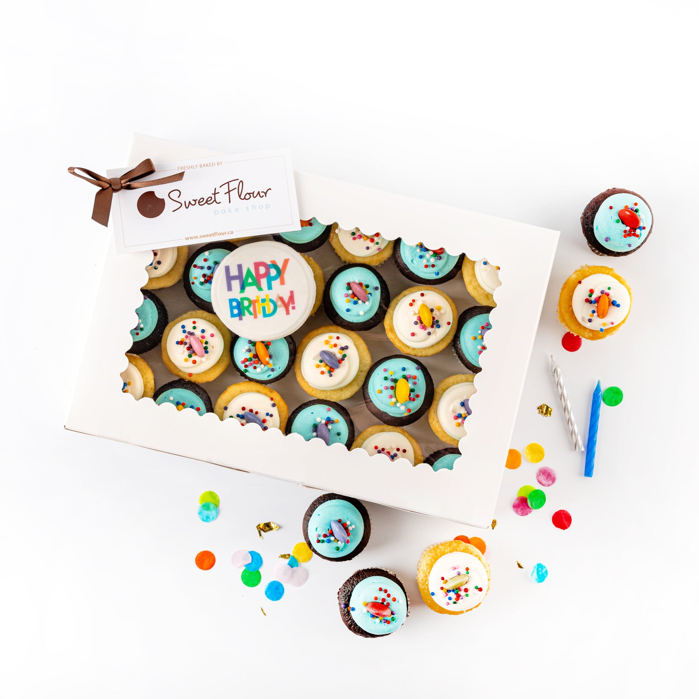 birthday-gifts-toronto-birthday-mini-cupcakes-sweet-flour-bake-shop