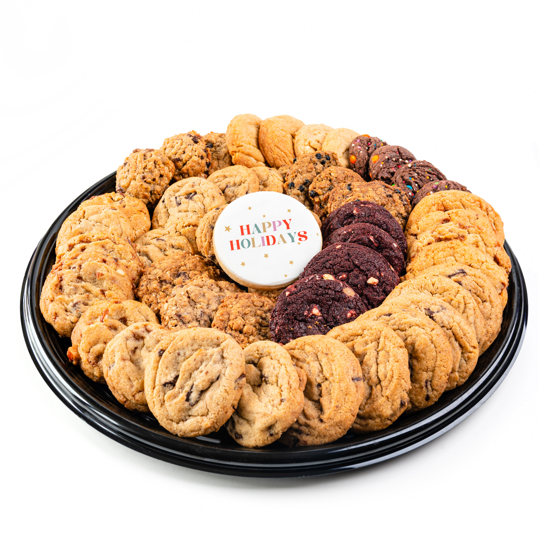 Happy Holidays Cookie Tray