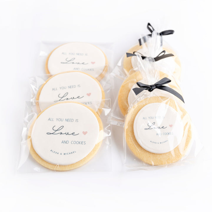 Custom Wedding Sugar Cookies