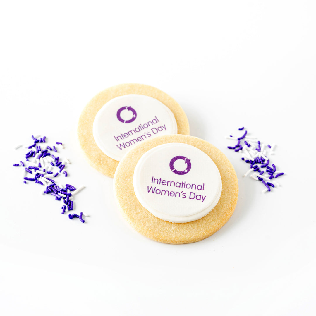 International Women's Day Sugar Cookies