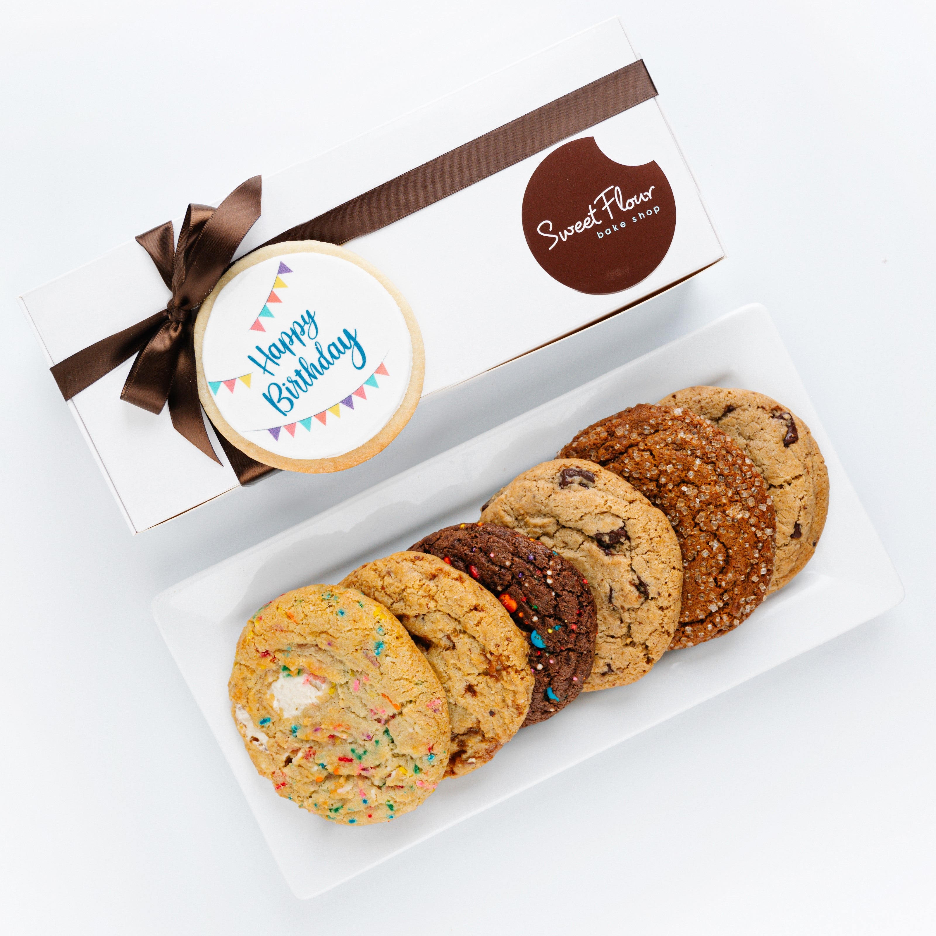 Happy Birthday 16 Count Cookie Gift – Cornerstone Cookie Gifts