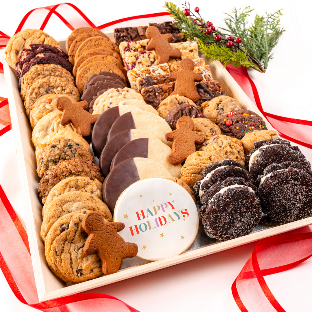 Deluxe Assortment Cookie Tray_Happy Holidays