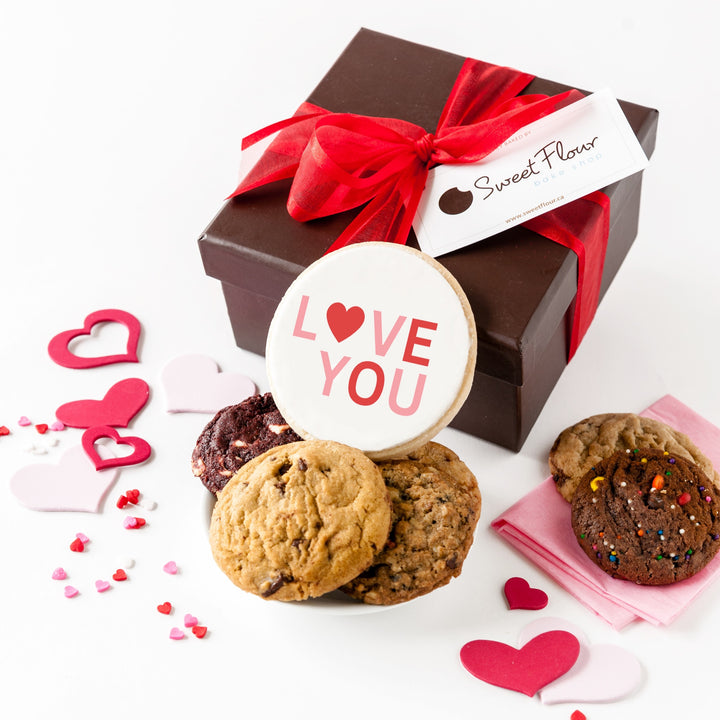 Valentine's Day Cookie Gift Box