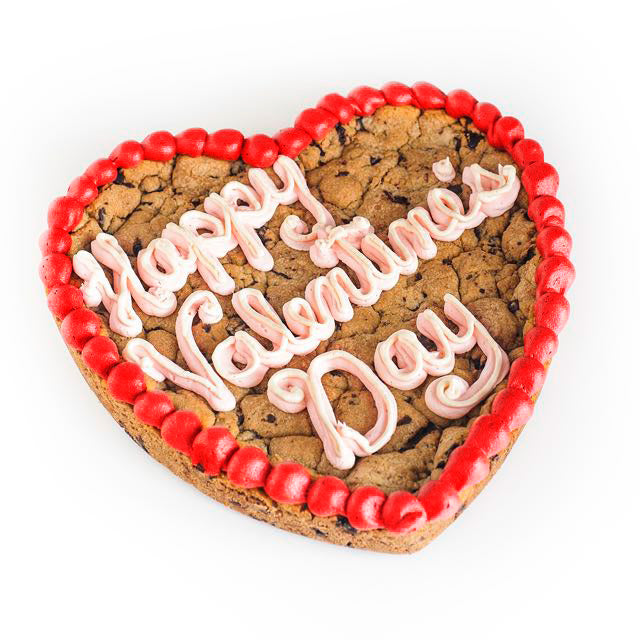 Valentine's Day Cookie Cake