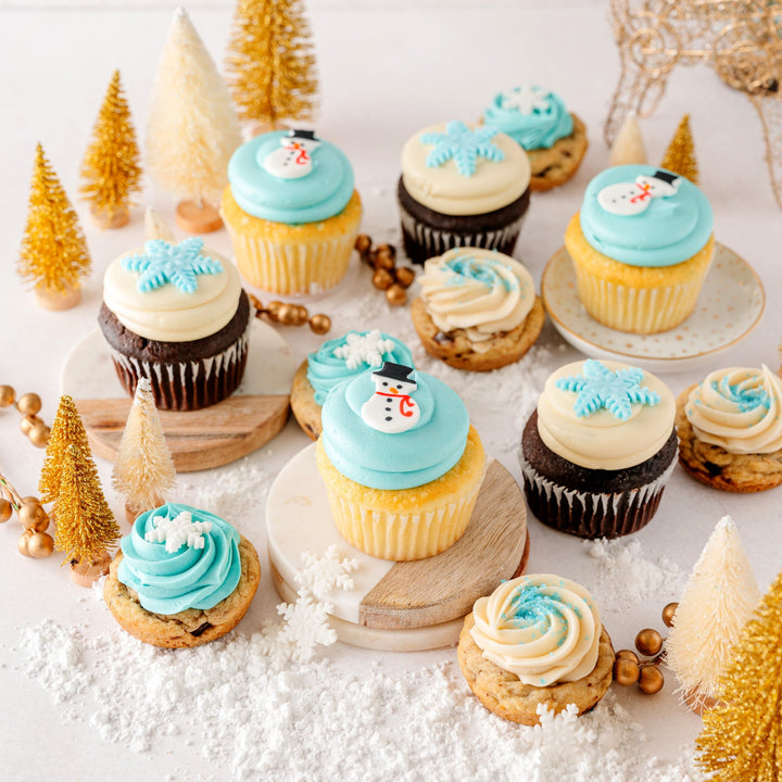 Holiday and Winter Cupcakes