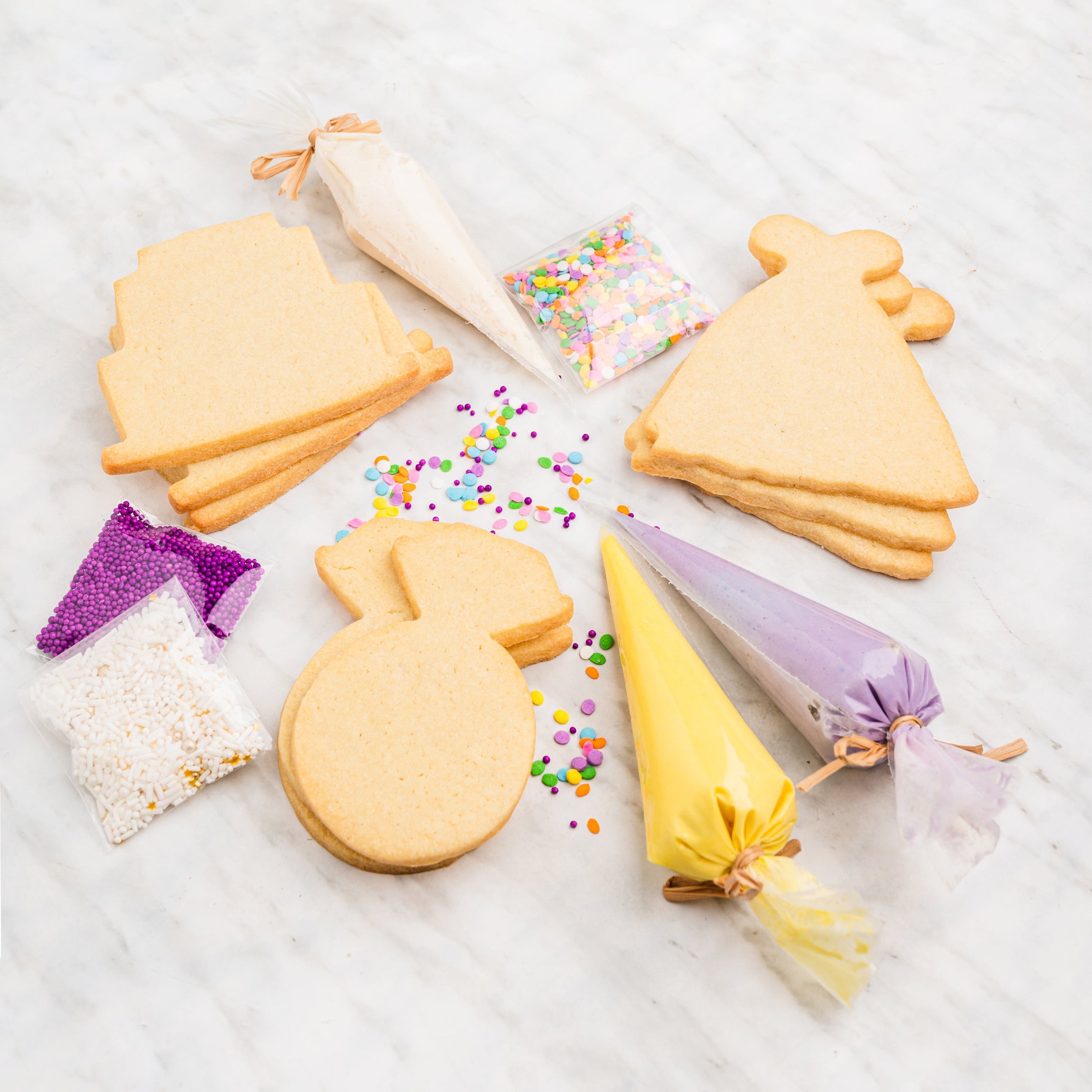 Baby shower best sale cookies diy