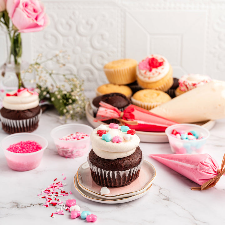 DIY Valentine's Day Cupcake Kit