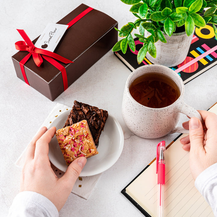 Valentine's Day Brownie Bar Gift Box